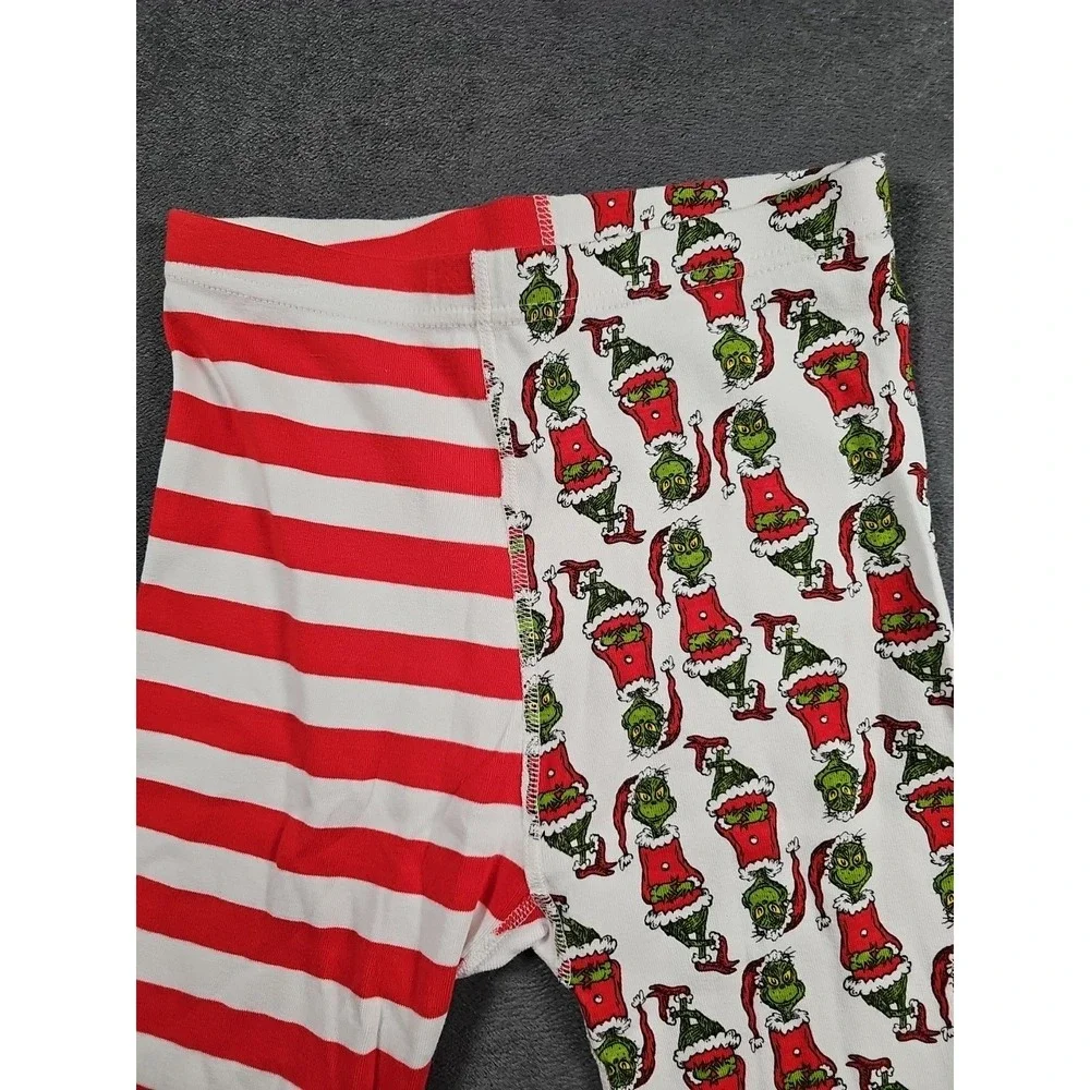 Hanna Andersson‎ Kids Dr Seuss Grinch Christmas Holiday Pajamas Size US 14